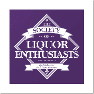 Society of Liquor Enthusiasts Posters and Art